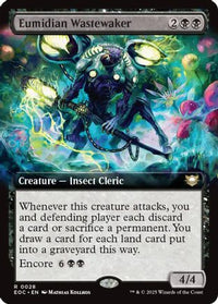 Eumidian Wastewaker (Extended Art) (EOC-028) - Commander: Edge of Eternities