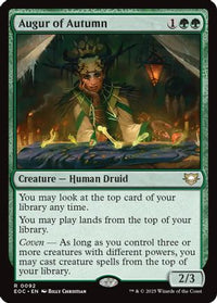 Augur of Autumn (EOC-092) - Commander: Edge of Eternities