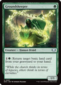 Groundskeeper (EOC-097) - Commander: Edge of Eternities
