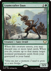 Loamcrafter Faun (EOC-099) - Commander: Edge of Eternities