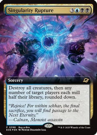 Singularity Rupture (Extended Art) -  Foil (BABP-398) - Buy-A-Box Promos
