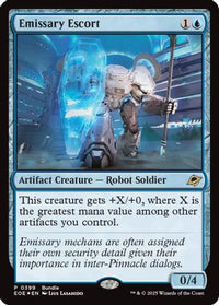 Emissary Escort (EOE Bundle) -  Foil (UMP-399) - Unique and Miscellaneous Promos