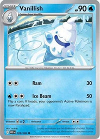 Vanillish 028  - Reverse Holofoil SV White Flare - Common