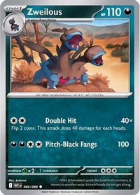 Zweilous 066  - Reverse Holofoil SV White Flare - Common