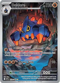 Boldore 128/086  - Holofoil SV White Flare - Illustration Rare