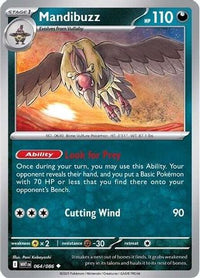 Mandibuzz 064  - Reverse Holofoil SV White Flare - Uncommon