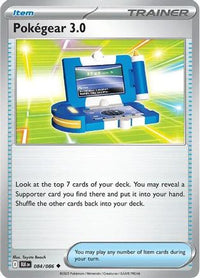 Pokegear 3.0 084  SV Black Bolt - Uncommon