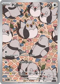 Pidove 148/086  - Holofoil SV Black Bolt - Illustration Rare