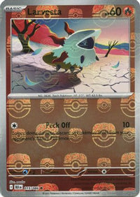 Larvesta (Master Ball Pattern) 015  - Holofoil SV Black Bolt - Common