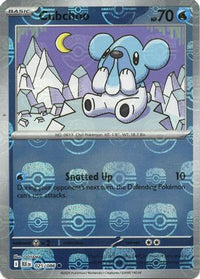 Cubchoo (Master Ball Pattern) 025  - Holofoil SV Black Bolt - Common