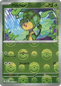 Pansage (Poke Ball Pattern) 004  - Holofoil SV Black Bolt - Common