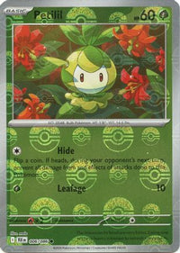 Petilil (Poke Ball Pattern) 006  - Holofoil SV Black Bolt - Common