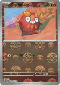 Darumaka (Poke Ball Pattern) 013  - Holofoil SV Black Bolt - Common