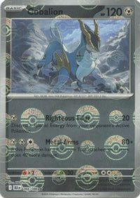Cobalion (Poke Ball Pattern) 066  - Holofoil SV Black Bolt - Rare