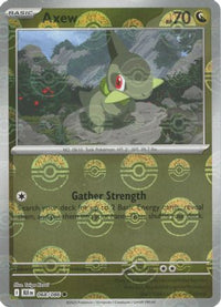 Axew (Poke Ball Pattern) 068  - Holofoil SV Black Bolt - Common