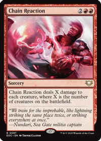 Chain Reaction (EOC-087) - Commander: Edge of Eternities