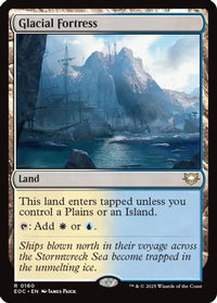 Glacial Fortress (EOC-160) - Commander: Edge of Eternities