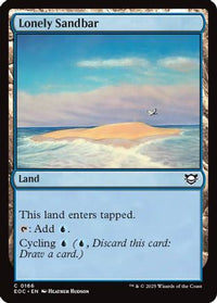 Lonely Sandbar (EOC-166) - Commander: Edge of Eternities