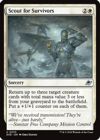 Scout for Survivors (EOE-033) - Edge of Eternities