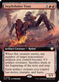 Depthshaker Titan (Extended Art) -  (EOC-029) - Commander: Edge of Eternities