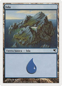 Island (Spanish) - "Isla" (H60) (PSAL-H60) - Magic Encyclopedia 2005 (Salvat/Hachette)