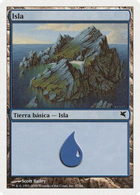 Island (Spanish) - "Isla" (E57) (PSAL-E57) - Magic Encyclopedia 2005 (Salvat/Hachette)