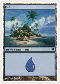 Island (Spanish) - "Isla" (E56) (PSAL-E56) - Magic Encyclopedia 2005 (Salvat/Hachette)