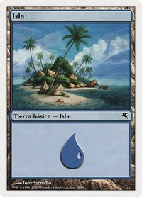 Island (Spanish) - "Isla" (G48) (PSAL-G48) - Magic Encyclopedia 2005 (Salvat/Hachette)