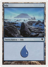 Island (Spanish) - "Isla" (E45) (PSAL-E45) - Magic Encyclopedia 2005 (Salvat/Hachette)