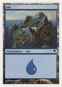 Island (Spanish) - "Isla" (E34) (PSAL-E34) - Magic Encyclopedia 2005 (Salvat/Hachette)
