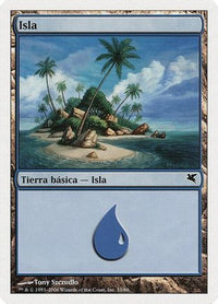 Island (Spanish) - "Isla" (E33) (PSAL-E33) - Magic Encyclopedia 2005 (Salvat/Hachette)