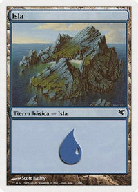 Island (Spanish) - "Isla" (H11) (PSAL-H11) - Magic Encyclopedia 2005 (Salvat/Hachette)