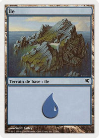 Island (French) - "Ile" (H22) (PSAL-H22) - Magic Encyclopedia 2005 (Salvat/Hachette)