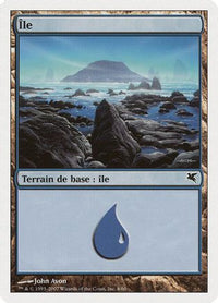 Island (French) - "Ile" (E8) (PSAL-0E8) - Magic Encyclopedia 2005 (Salvat/Hachette)