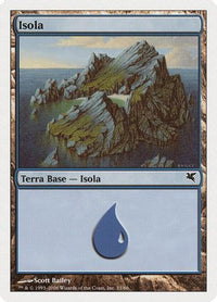 Island (Italian) - "Isola" (H33) (PSAL-H33) - Magic Encyclopedia 2005 (Salvat/Hachette)