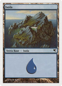Island (Italian) - "Isola"(E20) (PSAL-E20) - Magic Encyclopedia 2005 (Salvat/Hachette)