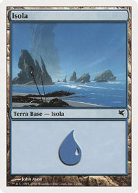Island (Italian) - "Isola" (G12) (PSAL-G12) - Magic Encyclopedia 2005 (Salvat/Hachette)