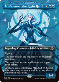 Mm'menon, the Right Hand (Borderless) (EOE-290) - Edge of Eternities