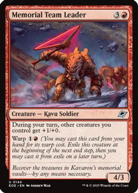 Memorial Team Leader (EOE-144) - Edge of Eternities