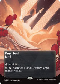 Dust Bowl (0057) (Borderless) (Galaxy Foil) (EOS-147) - Edge of Eternities: Stellar Sights Foil
