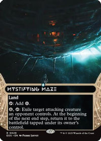 Mystifying Maze (0029) (Borderless) -  Foil (EOS-029) - Edge of Eternities: Stellar Sights