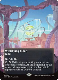 Mystifying Maze (0074) (Borderless) -  (EOS-074) - Edge of Eternities: Stellar Sights