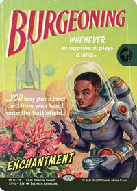 Burgeoning (Showcase) (SPG-126) - Special Guests Foil