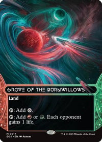 Grove of the Burnwillows (0017) (Borderless) (EOE-017) - Edge of Eternities