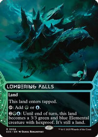 Lumbering Falls (0024) (Borderless) (EOE-024) - Edge of Eternities