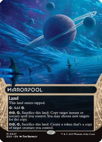 Mirrorpool (0027) (Borderless) (EOE-027) - Edge of Eternities Foil