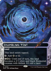 Shambling Vent (0038) (Borderless) (EOE-038) - Edge of Eternities Foil