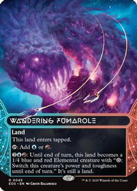 Wandering Fumarole (0045) (Borderless) (EOE-045) - Edge of Eternities