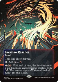 Lavaclaw Reaches (0067) (Borderless) (EOE-067) - Edge of Eternities