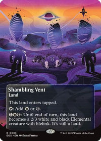 Shambling Vent (0083) (Borderless) (EOE-083) - Edge of Eternities Foil